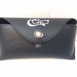 CGID Soft Leather Eyeglass/Sunglass Case Black